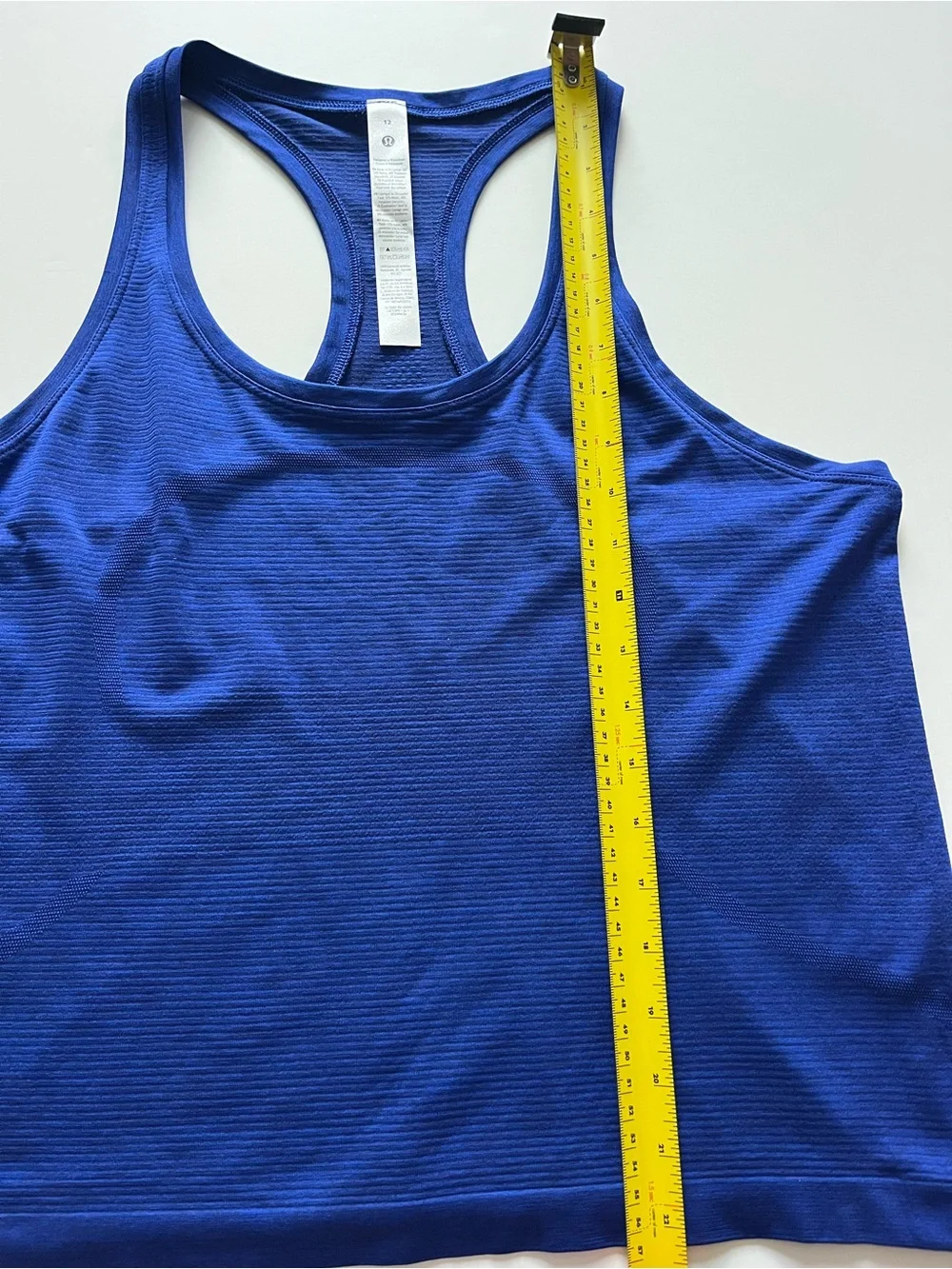lululemon athletica Swiftly Racerback Tank Top 2.0 Beach Ball Blue-Size 12